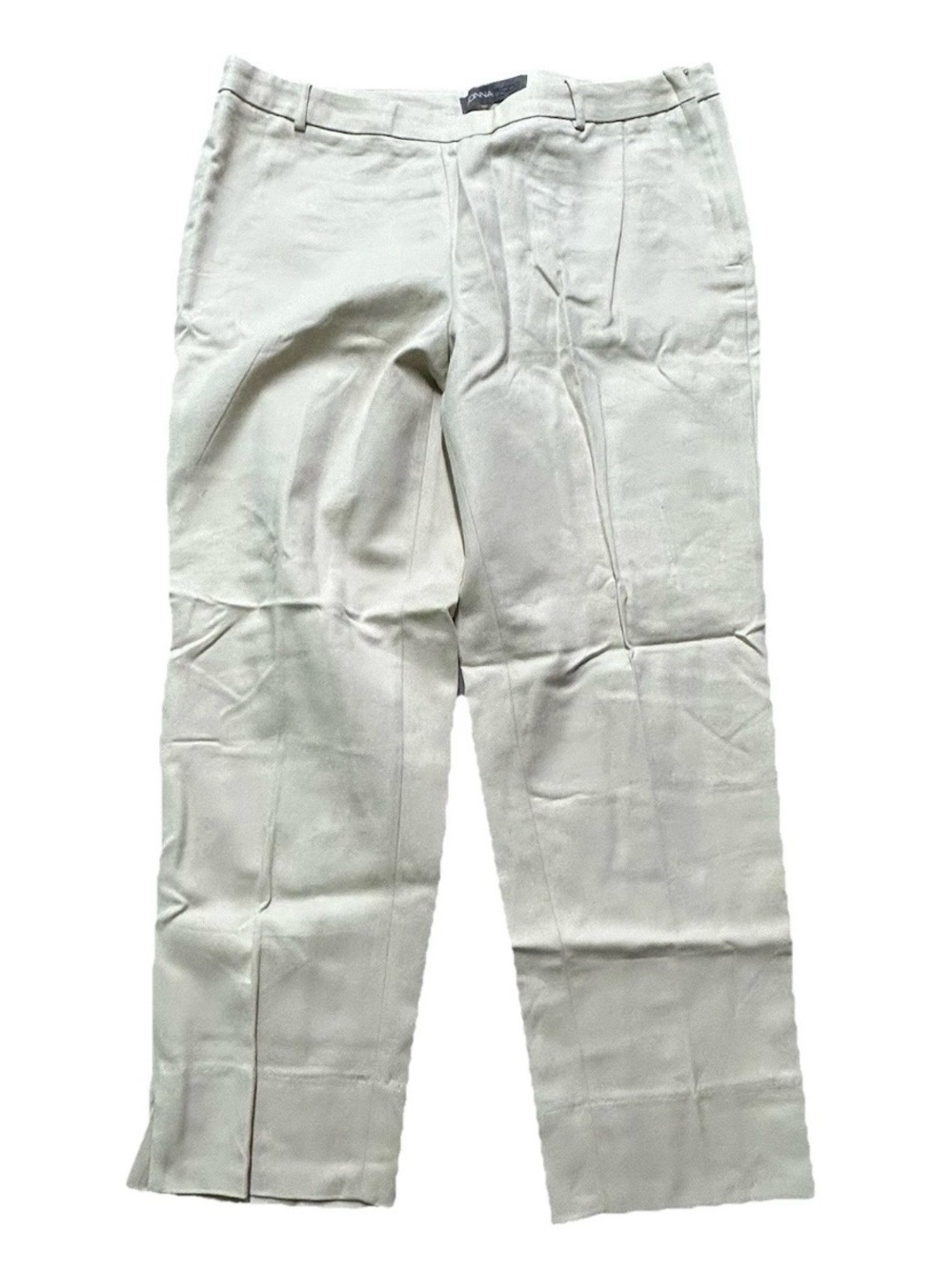 Women’s Donna Ricco Beige Khaki Pants Size 14 - Picture 5 of 5